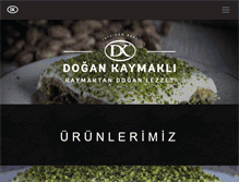 Tablet Screenshot of dogankaymakli.com